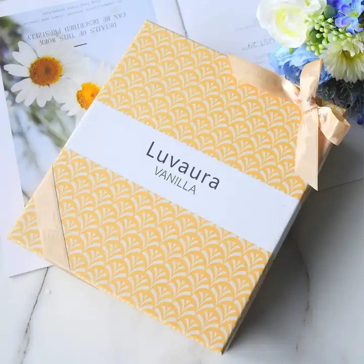 Luvaura Vanilla Indulgence Bath Set – Luxury Bath & Body Gift Box